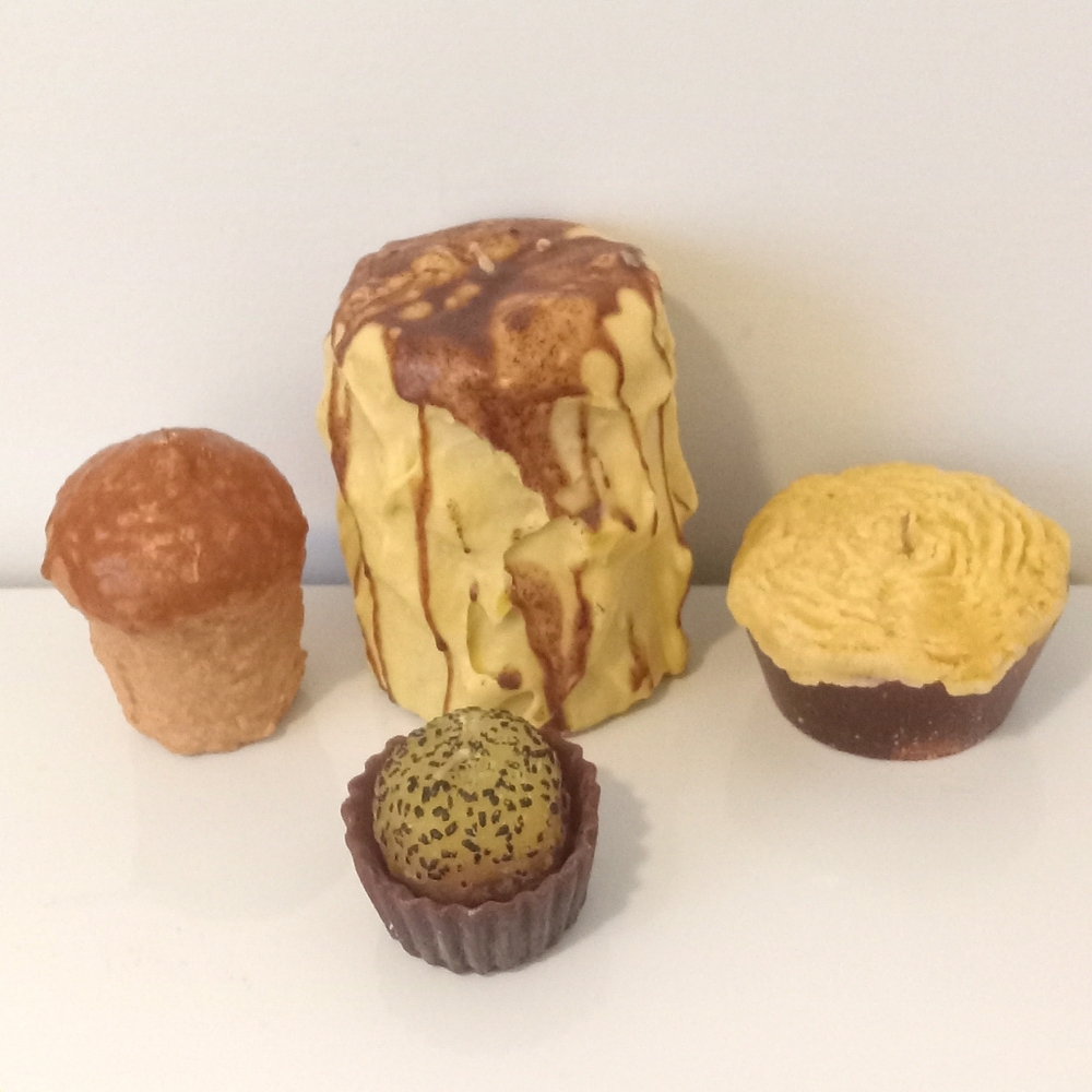 Lot Of 4 Sweet Treat Candles Scented New